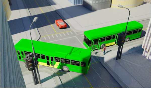 Traffic Bus Drive Simulator 3D screenshot 3