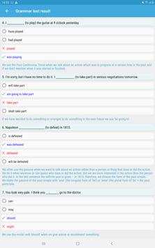 English Grammar Test скриншот 12