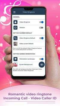 Romantic Video Ringtone for Incoming Call screenshot 5
