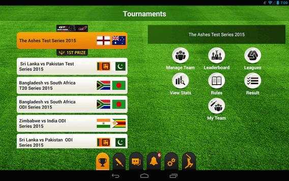 Play Fantasy Cricket screenshot 1
