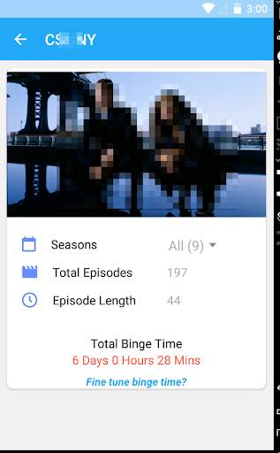 TV Shows Binge Watching - Series Binge Calculator screenshot 7