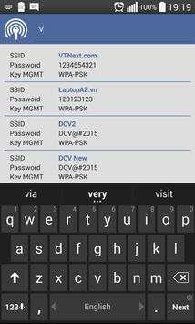 Wifi Password Recovery - Viewer screenshot 3