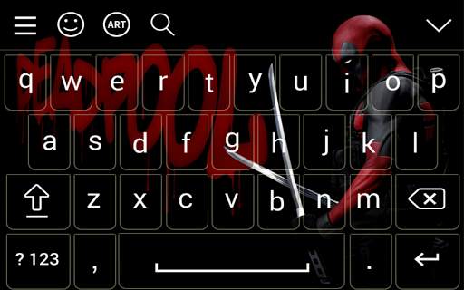 Keyboard DeadpOol Free Font 2020 screenshot 2