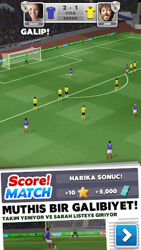 Score! Match - PvP Futbol screenshot 1