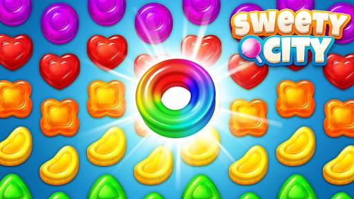Sweety City - Match 3 Mania No Mundo screenshot 7