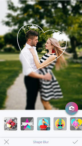 DSLR Camera - Shape Blur Camera & Auto Blur Camera screenshot 5