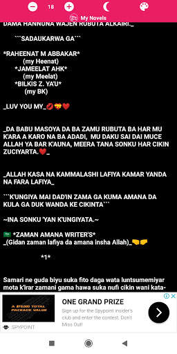 My Novels - Hausa Novels, English Novels screenshot 4