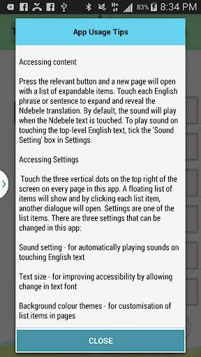Ndebele Travel Companion screenshot 7