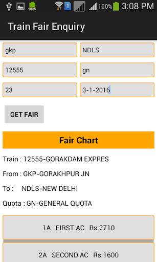 Indian Rail T&T screenshot 5