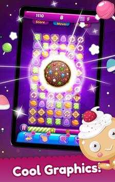 Sweets Crush Mania Pop Blast - Bubble Shooter screenshot 3