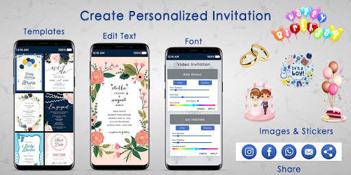 Video Invitation Card Maker - Video Cards Creator screenshot 5