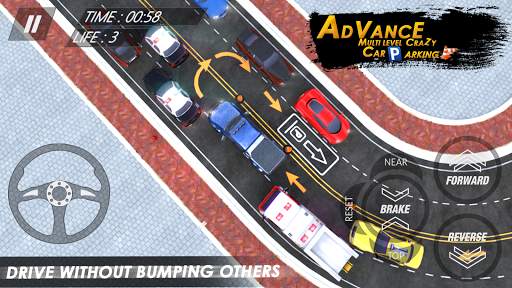 Advance Multi Level Crazy Car Parking & Driving screenshot 15