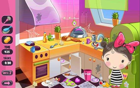 Baby Doll Cleaning House screenshot 1
