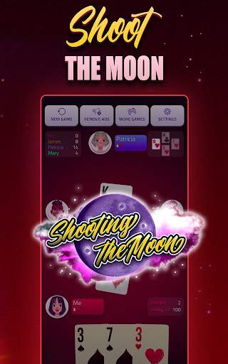 Hearts Offline - Single Player screenshot 4