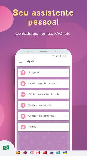 AMMA Calendário Gestacional: Calculadora do Parto screenshot 6