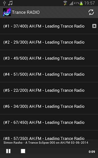 Trance RADIO screenshot 2