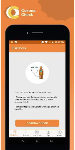 Corona Check Screening скриншот 3