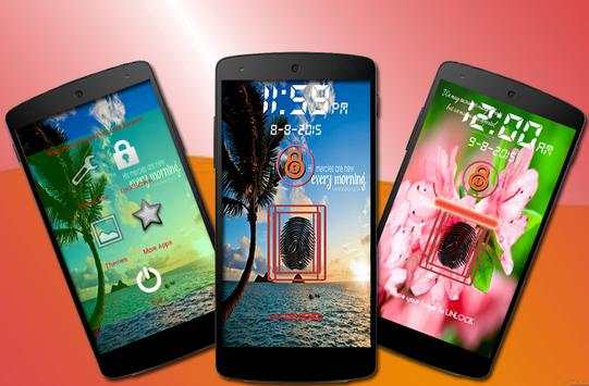 FingerPrint Lock Screen Prank screenshot 1
