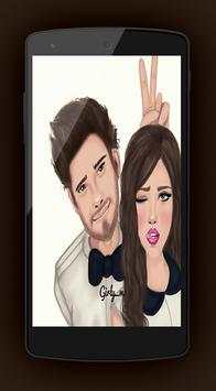 Cute Girly M Picture Wallpaper screenshot 5