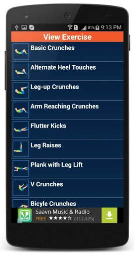 Daily Abs Workout screenshot 2
