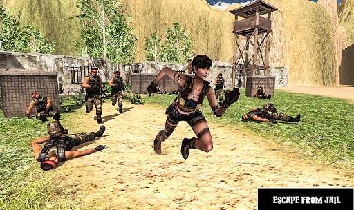 Girl Spy Commando Jail Escape Adventure Simulator screenshot 15