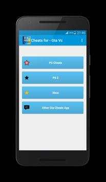 Cheats for Gta Vice City Plus screenshot 1