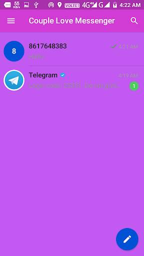 Couple Love Messenger - Instant Messenger screenshot 4