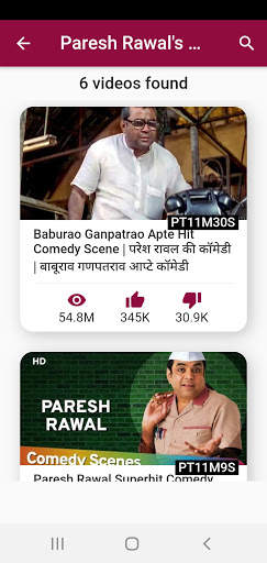 Comedy kings videos.Paresh Rawal,Rajpal Yadav etc. screenshot 2
