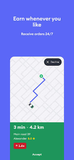 Bolt Driver: Drive & Earn स्क्रीनशॉट 2