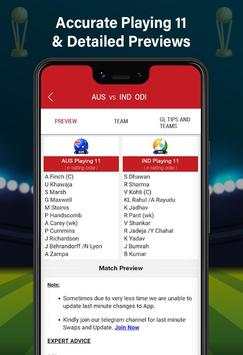 Dream11 -  Cricket Team Prediction & Tips screenshot 2