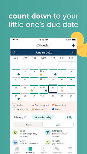 Ovia Pregnancy Tracker: Baby Due Date Countdown screenshot 8