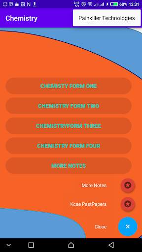 Chemistry Form 1- 4 Notes &1995-2019 Kcse Past P. screenshot 2