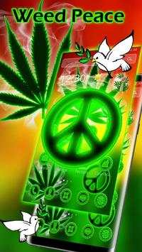 Rasta Weed Peace Reggae Theme screenshot 4