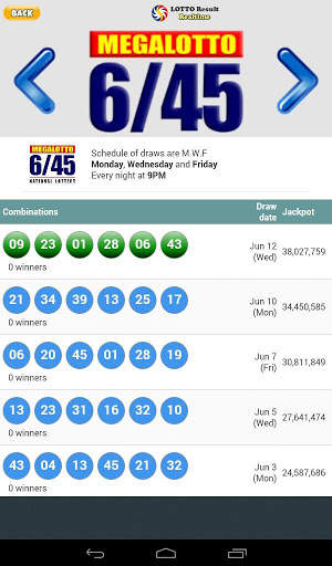 PCSO Lotto Results screenshot 7