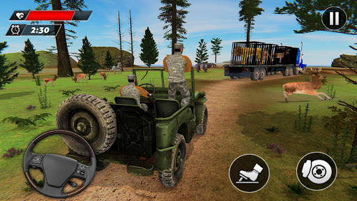 Injured Animal Jungle Rescue: 3d Shooting Games screenshot 2
