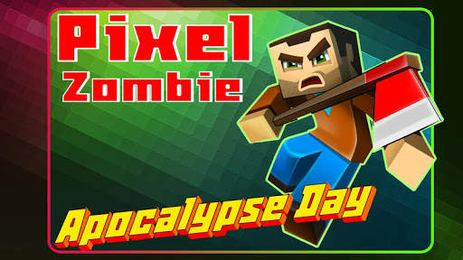 Pixel Zombie Apocalypse Day 3D screenshot 6