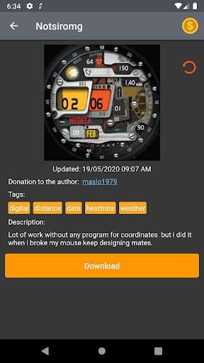 Verge Lite - Watch Face screenshot 2