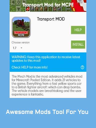 Transport Mod for MCPE screenshot 11