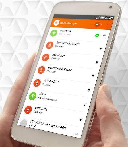 WADA WiFi manager free screenshot 1