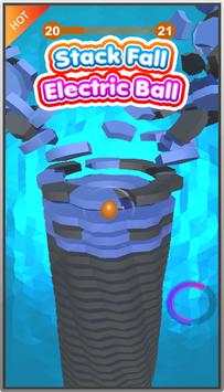 Electric Stack Ball - Fall Crush 3D screenshot 1
