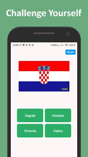 Flags & Capitals Quiz: Games screenshot 6