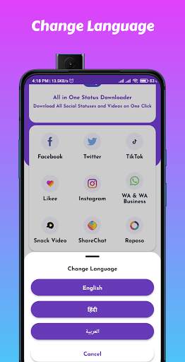 Video Downloader - All in one Social Status Saver screenshot 6