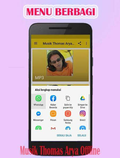 Musik Offline Gratis Thomas Arya Terbaru screenshot 4