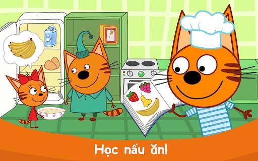 Kid-E-Cats: Trò Nấu ăn cho bé screenshot 11