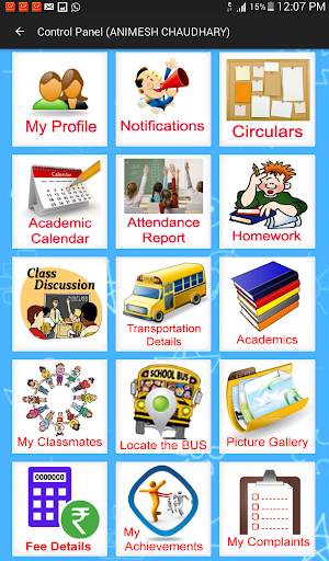 SHANTI NIKETAN STUDENT APP 2 تصوير الشاشة