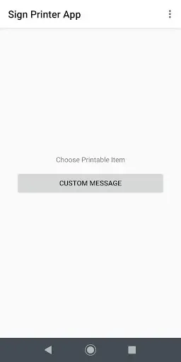 Sign Printer App screenshot 1