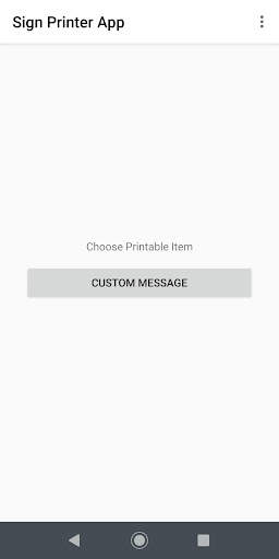 Sign Printer App скриншот 1