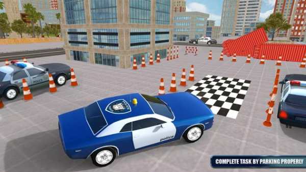 Police Car Capital Parking 2018 screenshot 1