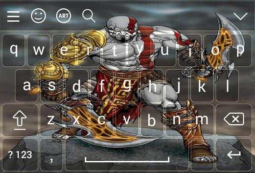Keyboard for Kratos of God Of War screenshot 2