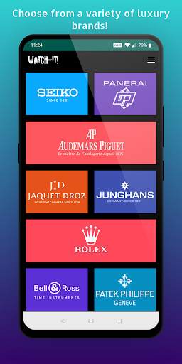 Luxury Watches Live Wallpapers - WatchIt! screenshot 1